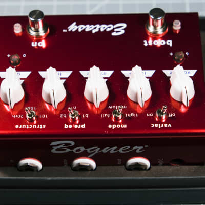Bogner Red Ecstasy OverDrive Full Size version Excellent Condition Like NIB image 3