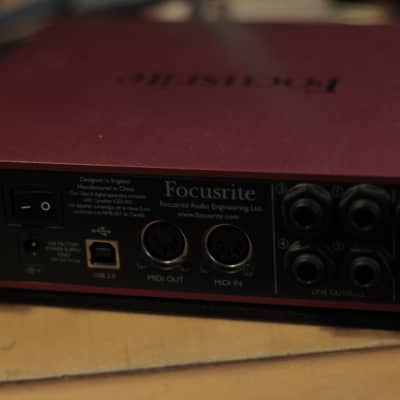 Focusrite Scarlett 6i6 USB Audio Interface (1st Gen) | Reverb