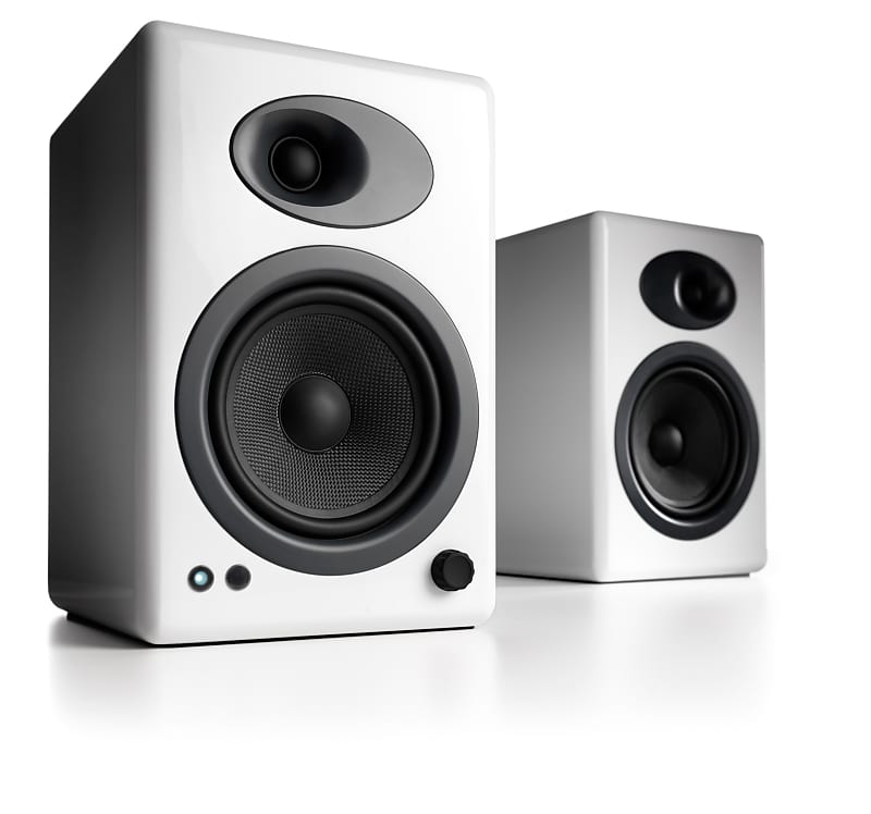 AudioEngine A5+ Wireless Bluetooth Speakers Hi-Gloss White - NEW - Free  Shipping