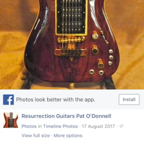 Resurrection Eagle 2011 Rosewood-Handmade Jerry Garcia Inspired Guitar image 9