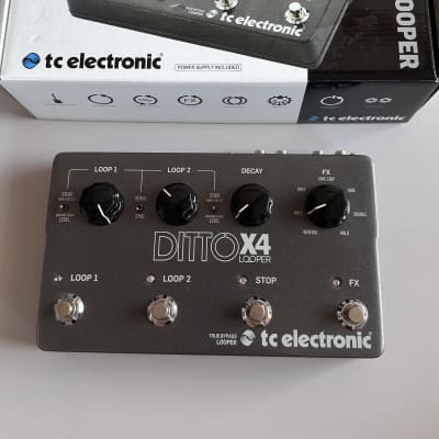 Reverb.com listing, price, conditions, and images for tc-electronic-ditto-x4-looper