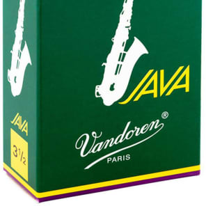 Vandoren SR2635 Java Series Alto Saxophone Reeds - Strength 3.5 (Box of 10)