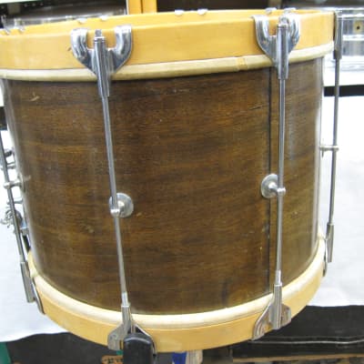 Gretsch 10X14" Round Badge Parade Drum  (182) 50's Mahogany/Maple image 8