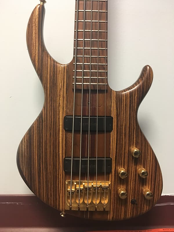 Tobias 5 string Bass late 90's Dark Brown | Reverb