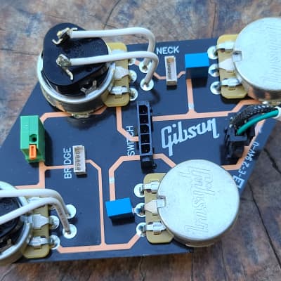 Gibson Les Paul Quick Connect Control Board / Push Pull Wiring Harness 2019 image 4