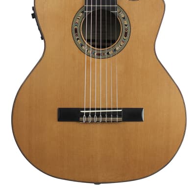 Kremona Fiesta F65CW-7S - 7 String Russian Classical Guitar - Cedar/Indian Rosewood - Solid top and back for sale