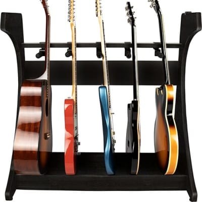 Gator Frameworks GFW-ELITEGTR5RK-BLK Elite 5 Guitar Rack - Black