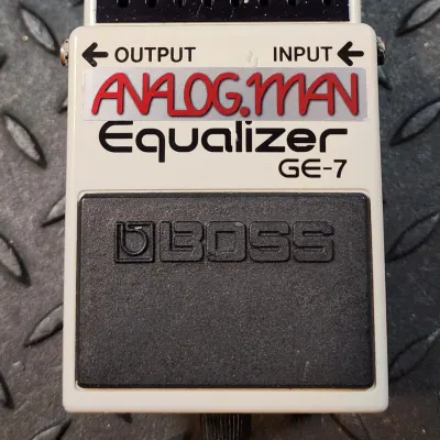 ANALOGMAN GE-7 mod アナログマン Analogman Boss GE-7 Equalizer with Mod | Reverb Canada