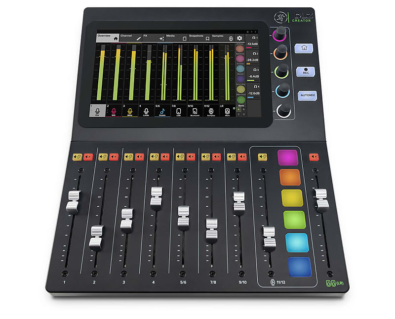 Mackie DLZ Creator Adaptive Digital Mixer for Podcasting and