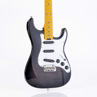 Eart Corsair NK-C3 with EMGs - Black Flame Maple Burst for sale
