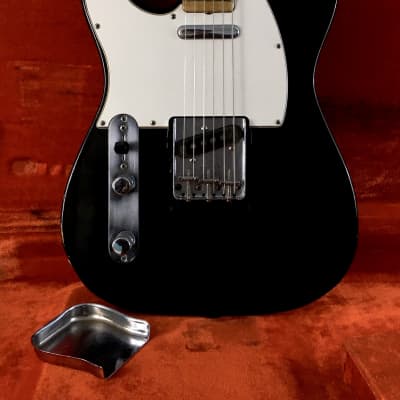 LEFTY! Vintage 1972 Fender USA Telecaster Custom Color Black Nitro Guitar Flamey Maple Neck Tele Relic Left HSC 7.2lb! image 4