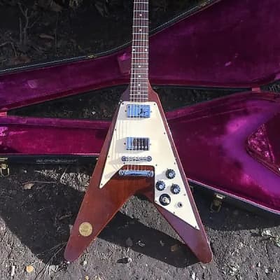 Gibson Medallion Edition Flying V EX Matthias Jabs SORPIONS 1972 - Wine Red for sale