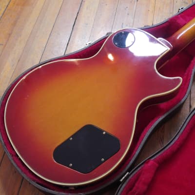 Gibson Les Paul Custom Left-Handed Cherry Sunburst #182322 Norlin-Era w/Gibson Case image 7