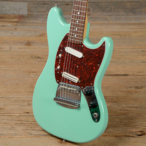 Fender 1969 Mustang Reissue Sonic Blue CIJ 1997 (s336) | Reverb