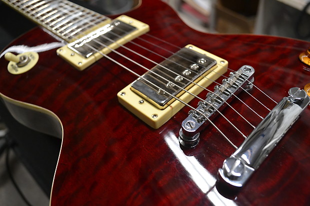 Epiphone Les Paul Quilt Top Seth Lover Pickups 2006 Root Beer