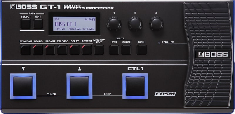 Boss GT-1 Electric Guitar Multi-Effects Processor Pedal image 1