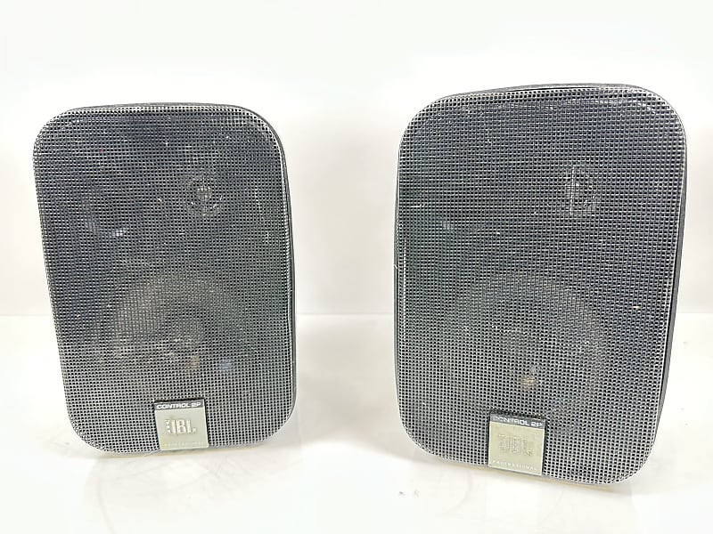 JBL Control 2P Extension Speaker Compact Reference Monitor Pair  			