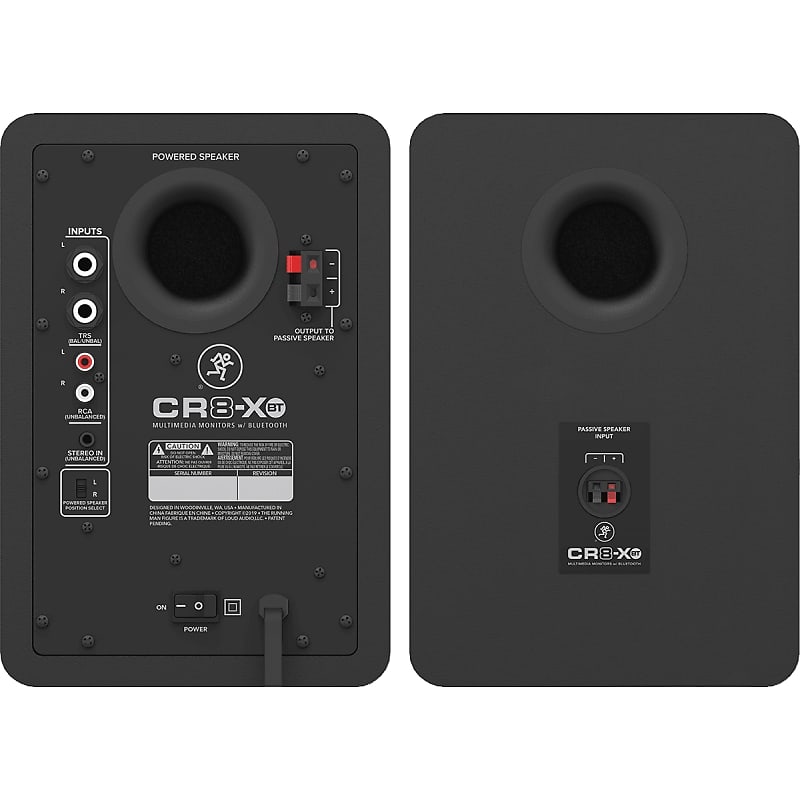 Mackie CR8-XBT Enceinte active 160W 8 Bluetooth (La paire