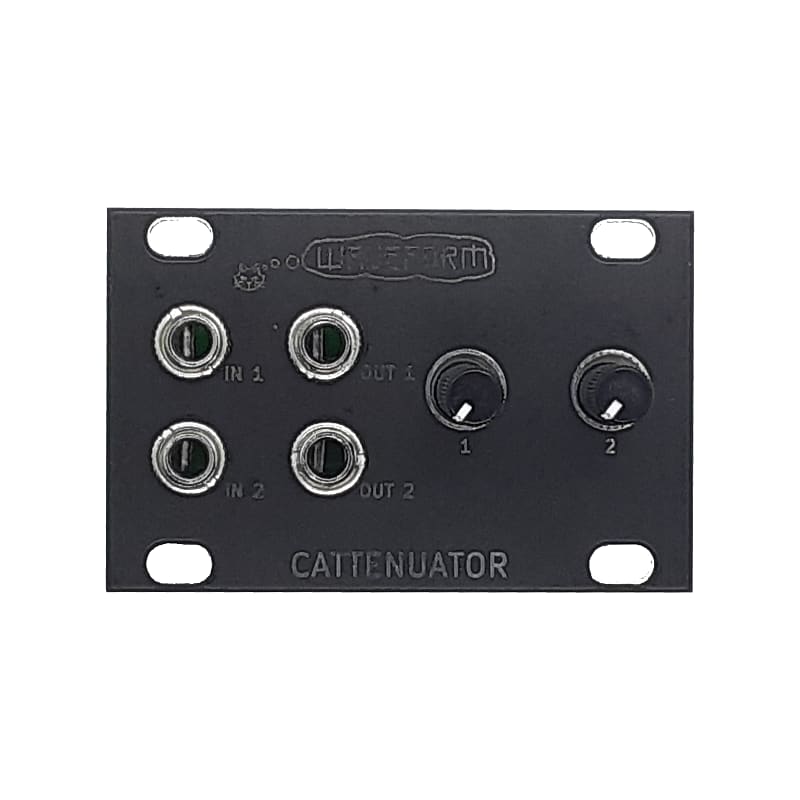 Waveform Magazine 1U Cattenuator Dual Attenuator Passive Reverb