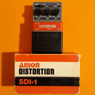 Arion SDI-1 Stereo Distortion w/box - V1 silver logo grey box - Japan image 2