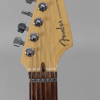 2006 Fender American Deluxe Stratocaster Montego Black w/OHSC image 10