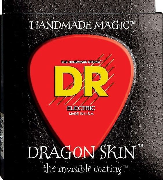 DR Dragon Skin K3 Medium Electric Guitar Strings (10-46) image 1