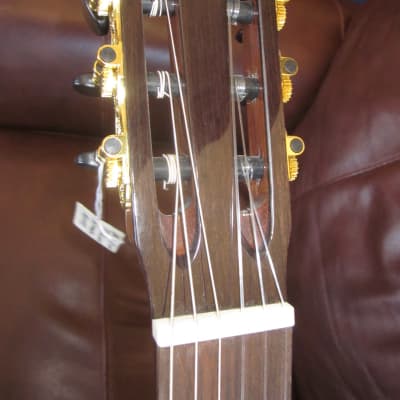Austin AA45C Parlor Classical Acoustic Guitar Natural image 5