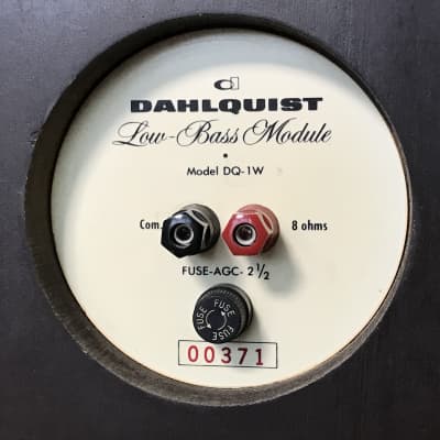 Dahlquist  DQ-1W Low-Bass Module Subwoofer (Single) image 13