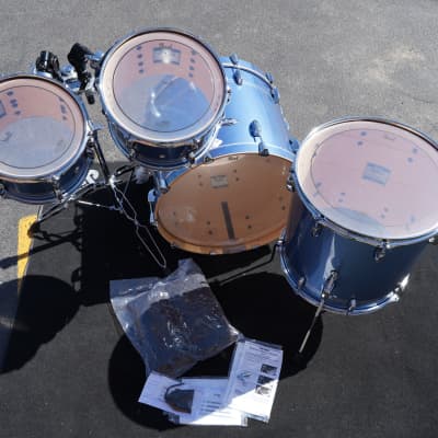 Pearl Masters Maple Complete MCT Series - Chrome Contrail Lqr. -  4pc Shell Pack (10,12,16,22") image 3