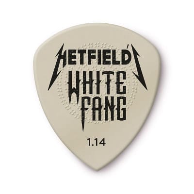 Dunlop Guitar PIcks White Fang 6 Picks 1140mm James Hetfield image 2