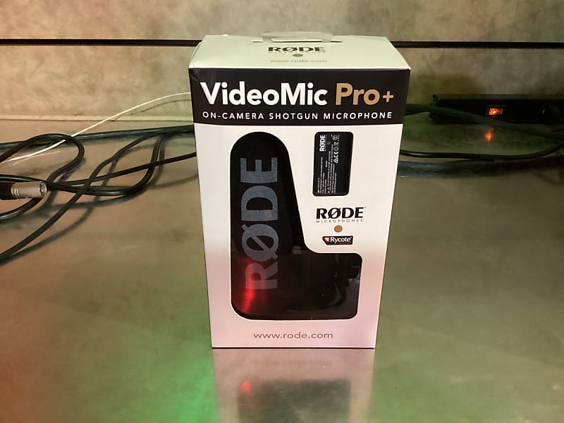 KEARode VideoMicProR+ VideoMic design with Rycote Lyre Reverb