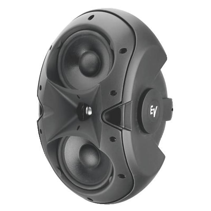Electro-Voice EVID 6.2 Passive 2-Way 300W Installation Speaker with Dual 6" Woofers (Pair, Black) image 1