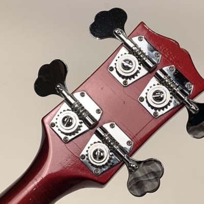Gibson EB-2 1968 - Sparkling Burgundy Metallic WITH HARDCASE image 13