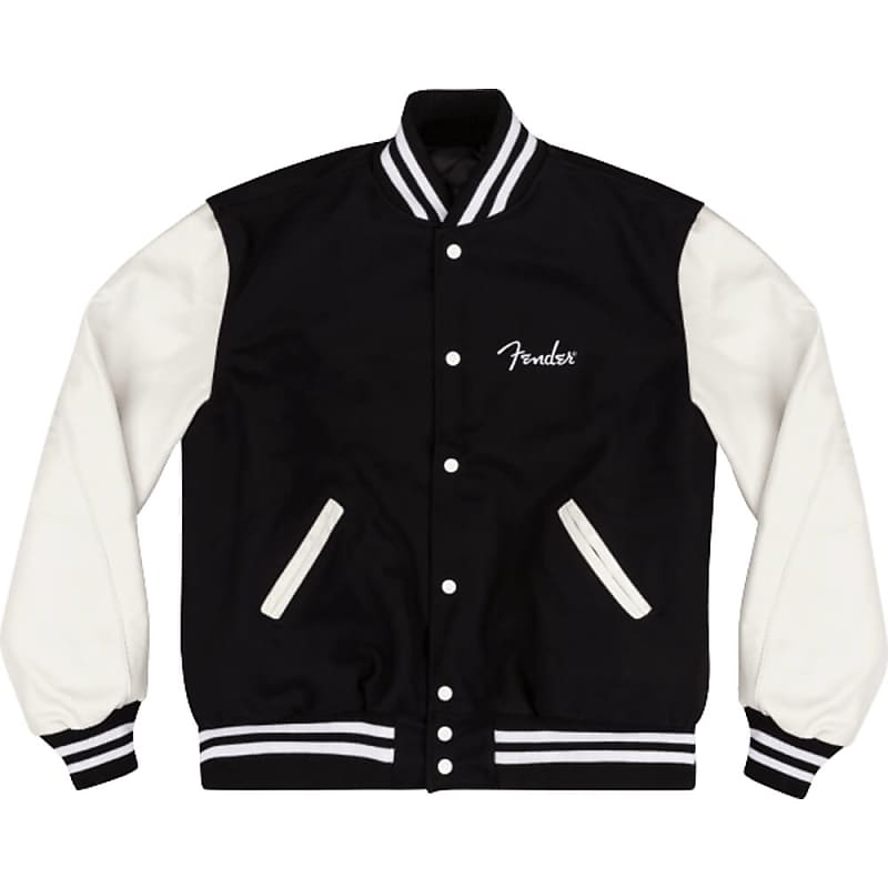 Fender Custom Shop Varsity Jack, Black/White, XXL | Reverb