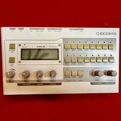 Access Virus TI Snow Desktop Digital Synthesizer 2008 - White