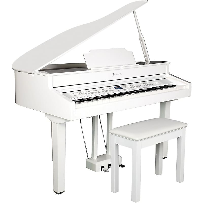 William's Symphony Grand II 88-Key Digital Micro Grand Piano With Bench image 2