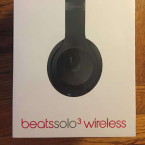Beats by Dre Solo3 Wireless Special Edition 2017 Black | Reverb
