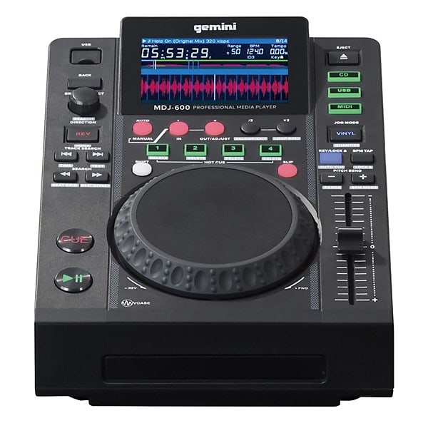 gemini MDJ-600 [USB/CD player] *Not compatible with rekordbox USB memory sticks image 1