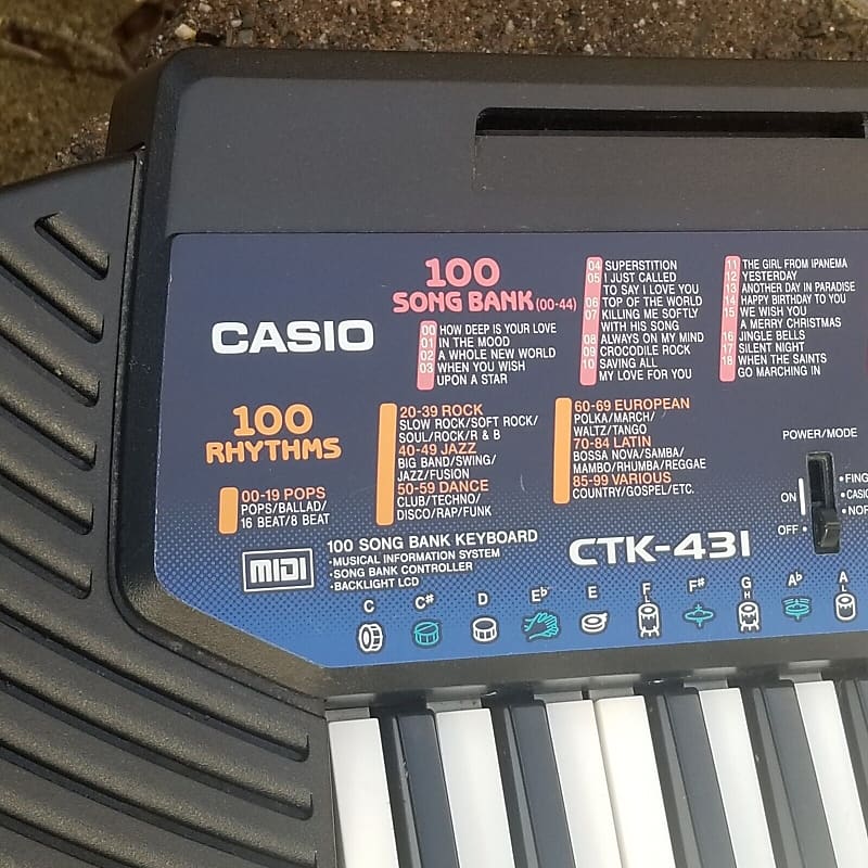 Casio CTK 431 Electric Keyboard | Reverb