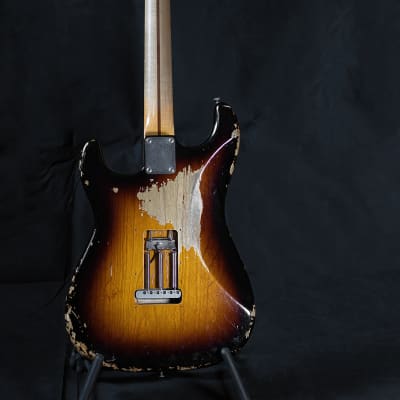 Fender Fender Customshop 1954 Relic, 60th Anniversary Model 2014 - relic sunburst image 8