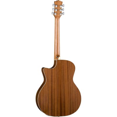 Luna Guitars Henna Oasis Select Spruce Acoustic-Electric Guitar Natural image 4