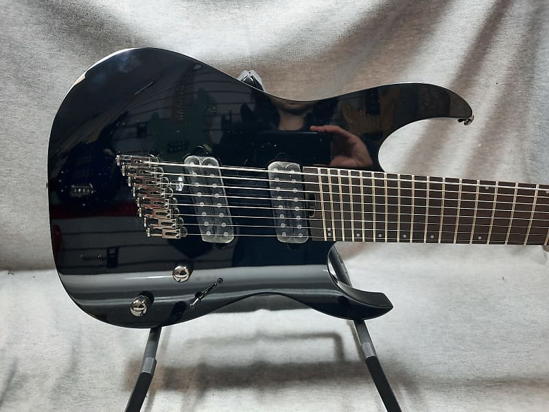 Ibanez RGMS8 2023 - Black | Reverb