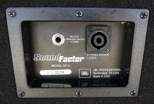 JBL Sound Factor SF15 ジェービーエル ネットワーク 2本 JBL Sound Factor SF15 ジェービーエル ネットワーク 2本（JBL