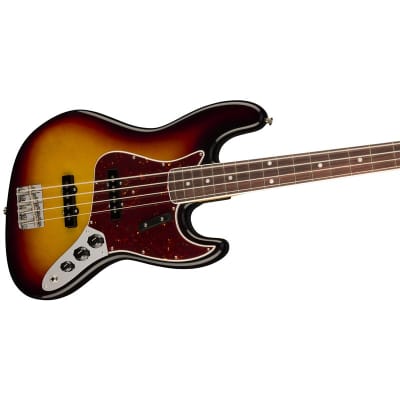 Fender American Vintage II 1966 Jazz Bass, 3-Colour Sunburst image 4