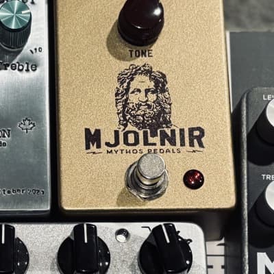 Mythos Pedals Special Edition Mjolnir Overdrive 2018 Silver