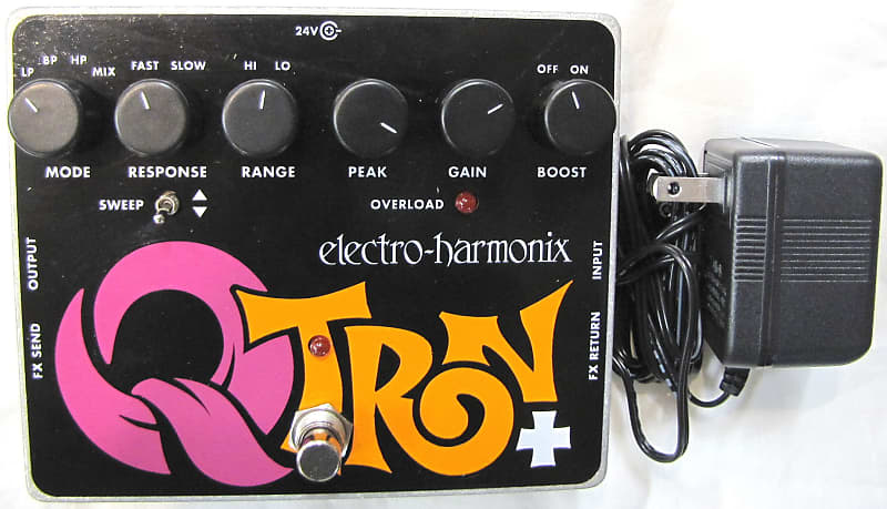 QTron+　Filter　Guitar　Pedal!　Electro-Harmonix　Used　Q-Tron　Envelope　EHX　Plus　Reverb