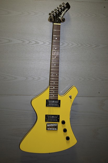 Washburn A 5 Solid Yellow Explorer