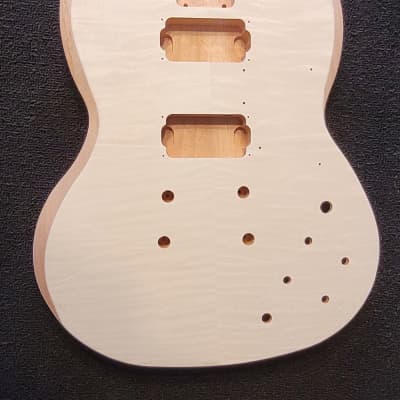 SG Style electric guitar DIY kit by Budreau Guitars image 4