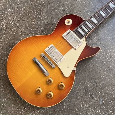Gibson Custom Shop 1958 Les Paul Standard Reissue Gloss 2017 - Abilene Sunset Burst image 3