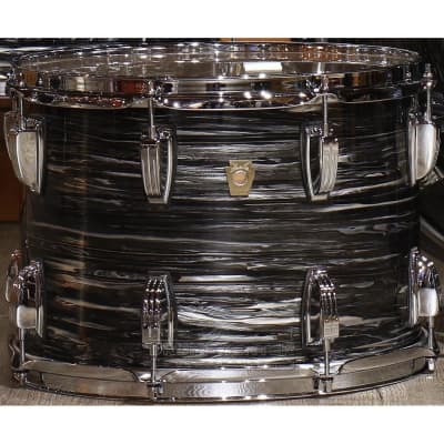 Ludwig Classic Maple Vintage Black Oyster 14x10 Tom image 1